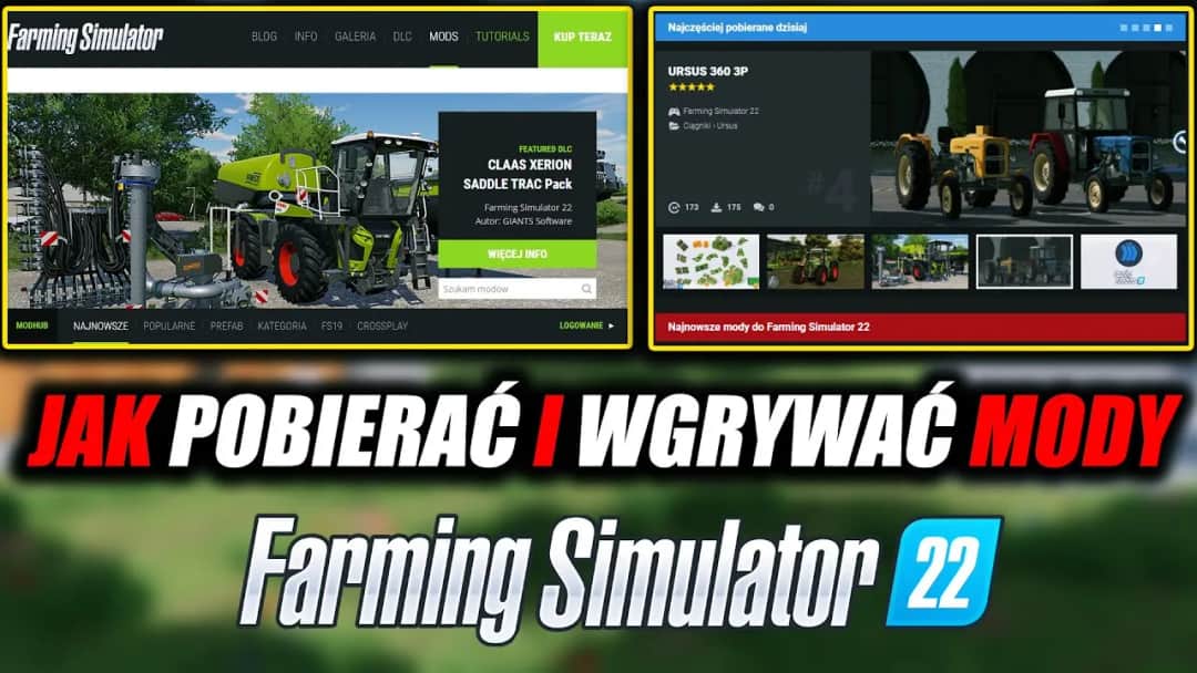 Jak wgrac mody do FS22 i uniknąć problemów z grą